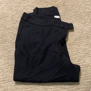 Tuxedo style cropped pant